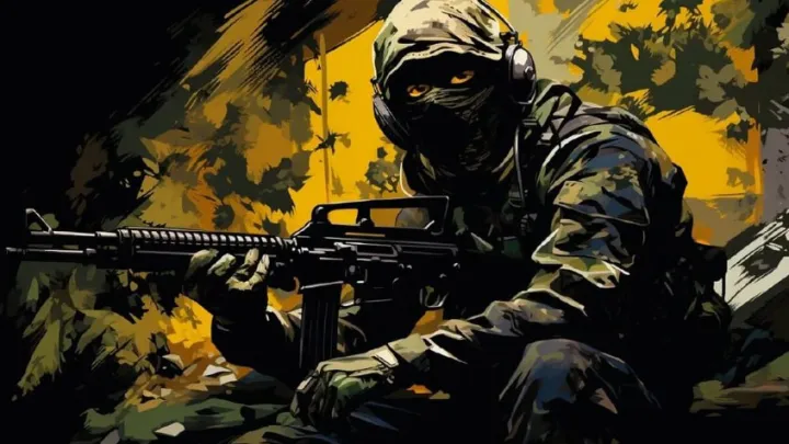 Безликих чёрных ниндзя  боятся американские коммандос – больно, долго, плен исключён