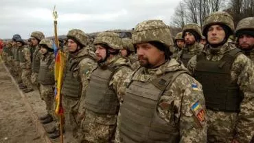 Украинские военные провели артиллерийские противотанковые учения у границы с Крымом