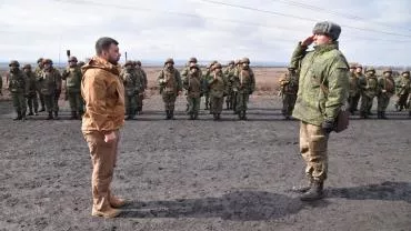 Глава ДНР лично проверил боеспособность армии на одном из полигонов республики