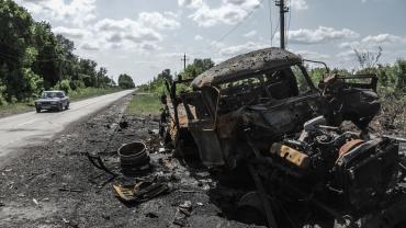 Киевские войска вновь обстреляли Донецк кассетными боеприпасами