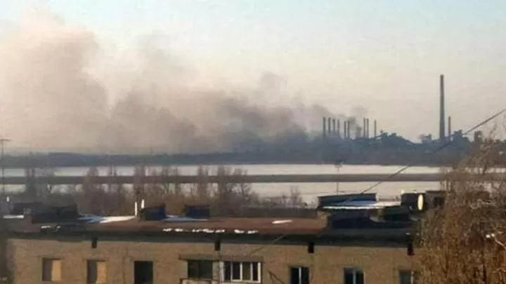 В Минобороны ДНР назвали поджог Авдеевского коксохима военным преступлением