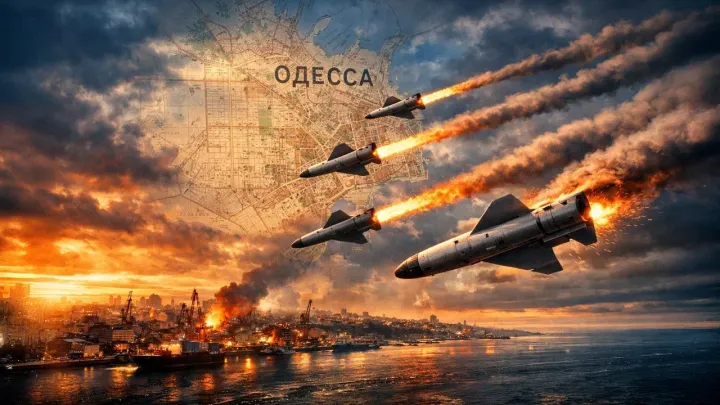 Одесса горит, ПВО зверствуют. Город в трауре. Русские бьют по своим