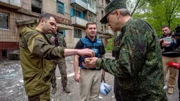 Басурин заявил о боях за Красногоровку и Тоненькое 