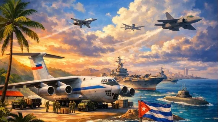 Тревога! Русский грузовик войны сел под боком у США: Что Ил-76 привёз на Кубу?