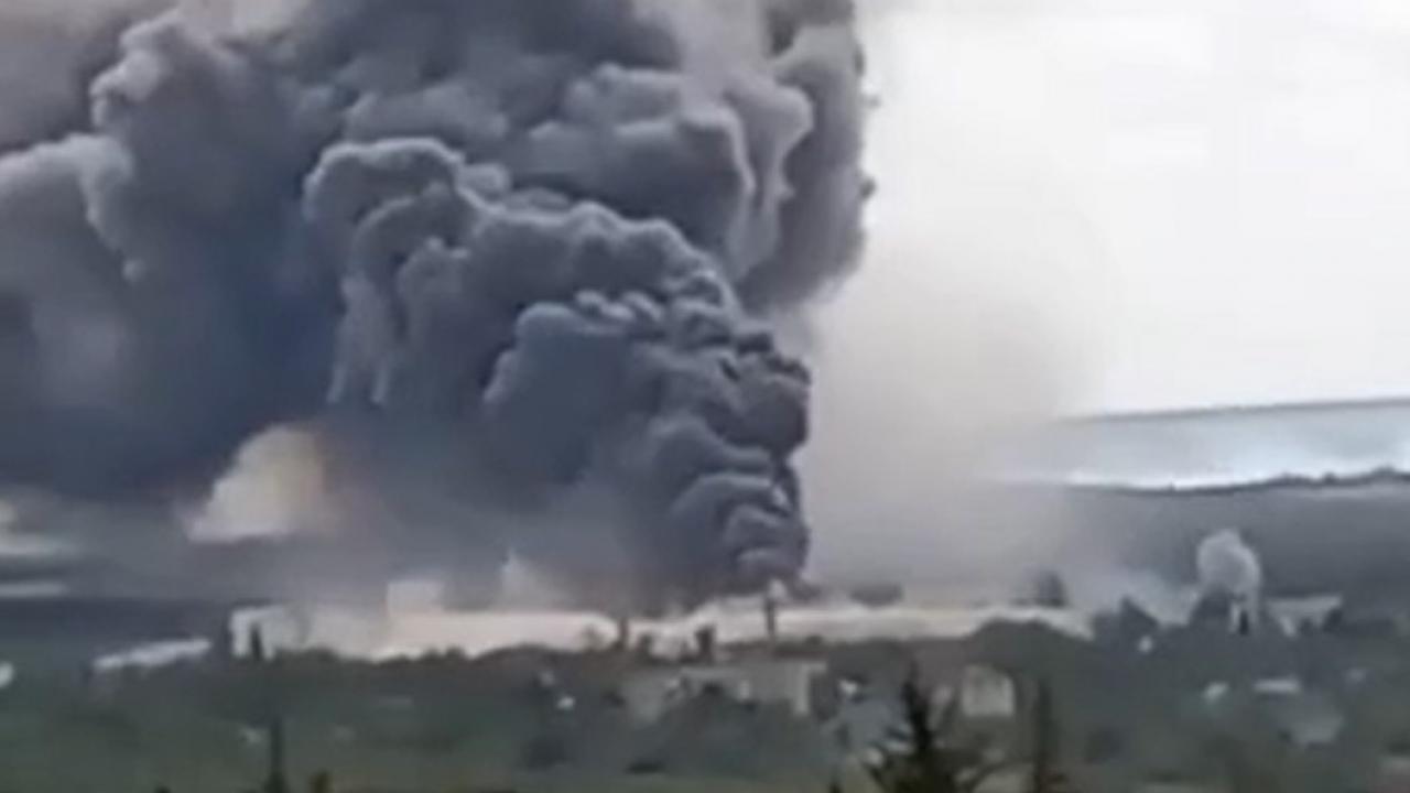 Ракета попала в киев