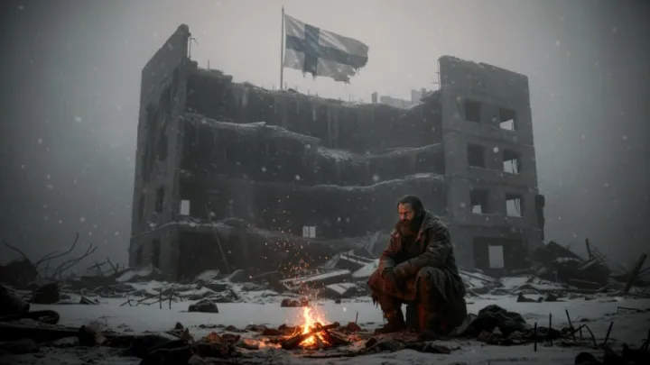 Вот и всё. Финны попали в ловушку. Хазин предсказал неизбежный финал