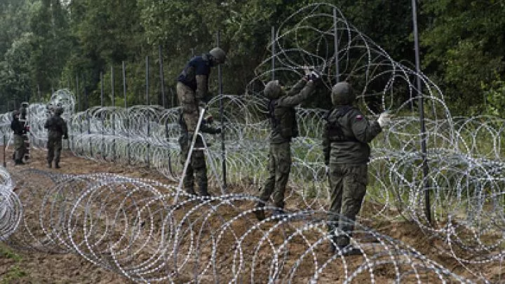 Великобритания отправила военных на границу Польши и Белоруссии