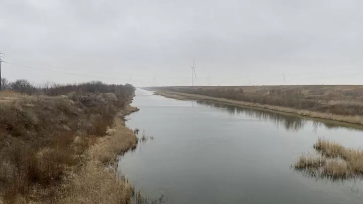 Впервые за восемь лет Северо-Крымский канал полностью заполнился водой