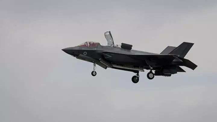 Истребитель F-35 Великобритании разбился в Средиземном море