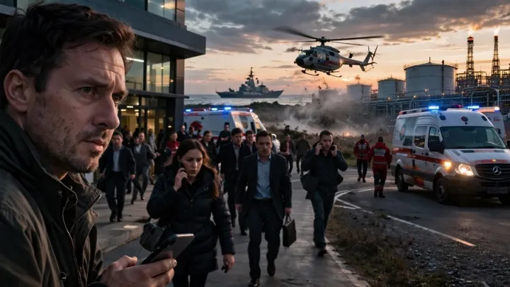 Москва вводит ответные санкции. Решится к вечеру: Всем отойти на километр! Прибыли 10 скорых и вертолёты для эвакуации. Главные новости