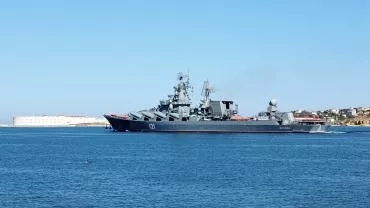 Главнокомандующий ВМФ России встретился с экипажем крейсера "Москва"