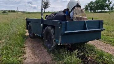 Боевая "телега" войны: Вывезет погибших, спасет раненых, обманет врага