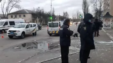 В Киеве взорвали банкомат и украли деньги