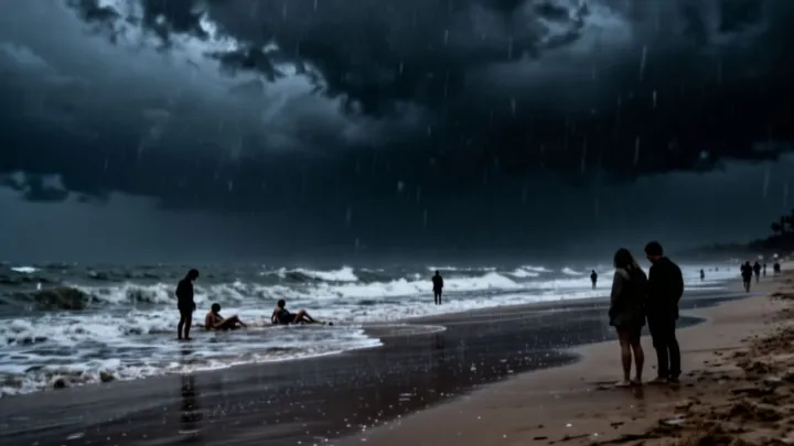 На курортные города падают чёрные дожди: Туристы в люксе переходят на Доширак