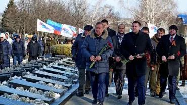 В Луганске отметили годовщину освобождения города от немецко-фашистских захватчиков