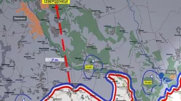 В ЛНР прокомментировали «обстрел» Северодонецка