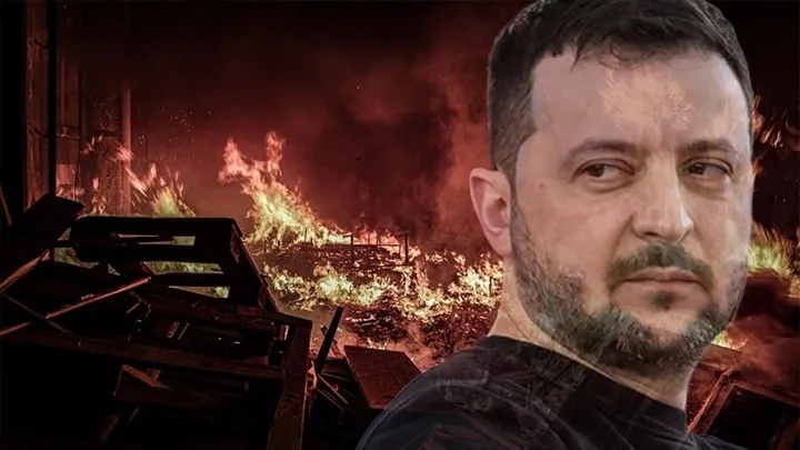 После гибели мирных радостный Зеленский заявил: Спасибо за меткость. Почему он ещё жив, объяснил генерал. СВОдки с фронта