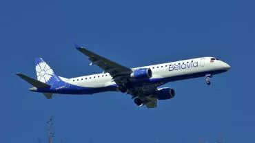 Самолёт Belavia подал сигнал тревоги в небом над Белгородом — детали