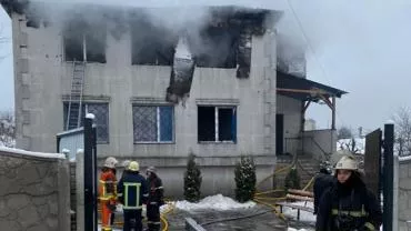 В сети появилось видео пожара в Харькове, унёсшего 15 жизней