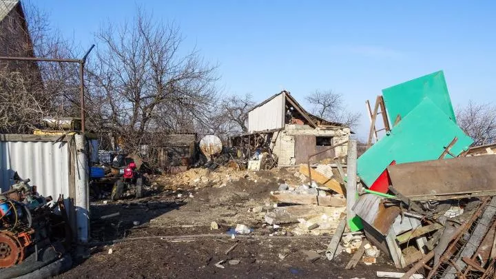 СМИ показали посёлок под Дебальцево, где нет ни одного целого дома после обстрелов ВСУ