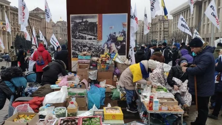 Бизнес-протест: на Майдан вышли украинские предприниматели