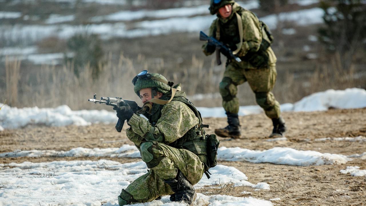 Тактическое передвижение ДРГ