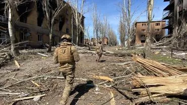 До полного освобождения Бахмута осталось 1,5 километра – боец ЧВК "Вагнер"