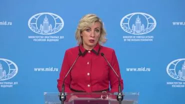 «Принципиальные лицемеры»: Захарова дала оценку уходу журналистов ВВС с пресс-конференции по Ryanair