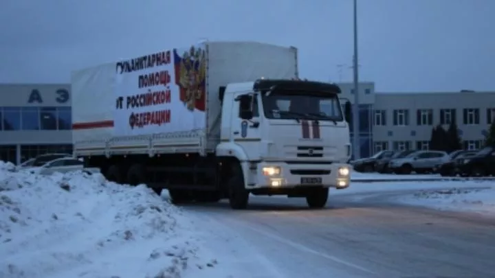 В Донецк и Луганск приехали 101-е по счёту конвои гуманитарной помощи от России