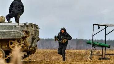 Союзные войска начали наступление на Славянск