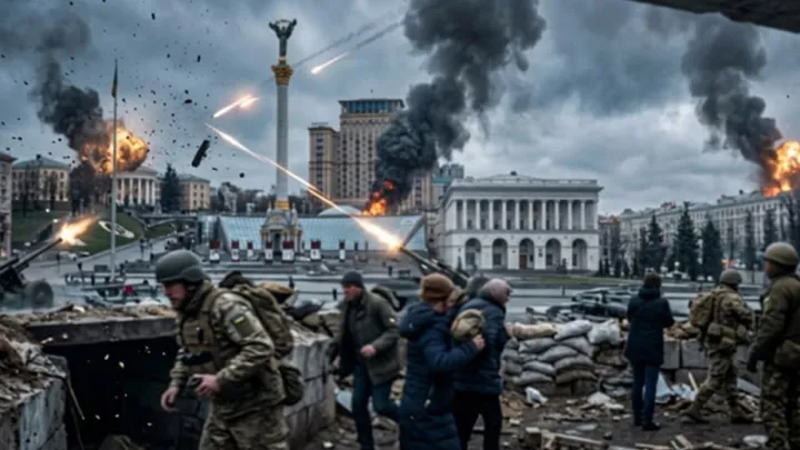 Людей в Киеве всё меньше: Ад на Подоле. Герань попала в склад жены Зеленского. Радиоперехват вскрыл катастрофу. СВОдки с фронта