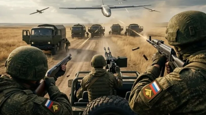 Этот эшелон идёт впереди. Полностью закрыть небо мы не сможем: Контрактник объяснил, что происходит