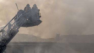 На военном объекте в Хмельницкой области начался пожар