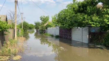 В Голой Пристани Херсонской области быстро растет уровень воды – власти