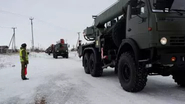 ВС России провели учения под Волгоградом на полигоне Прудбой