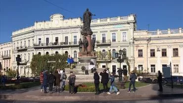 В Одессе бандеровцы потребовали снести памятник императрице Екатерине II