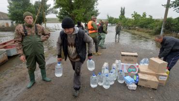 Аварии на Каховской ГЭС присвоили статус ЧС федерального характера