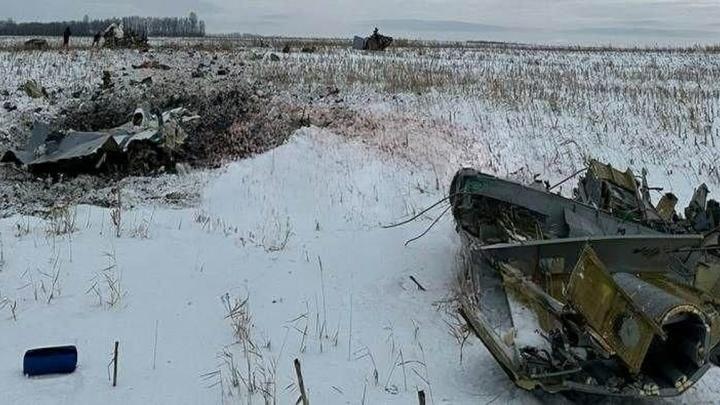 Многое становится понятным по Ил-76: Следком России опубликовал видео с места трагедии