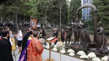 В Алуште торжественно открыт необычный памятник государю Николаю II