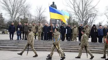 Бандеровцы сумели собрать на украинский марш в Харькове только тысячу человек