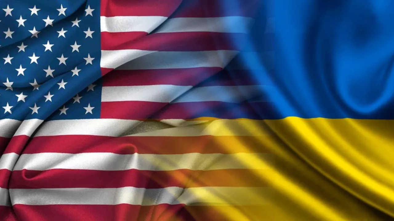 флаг сша в украине