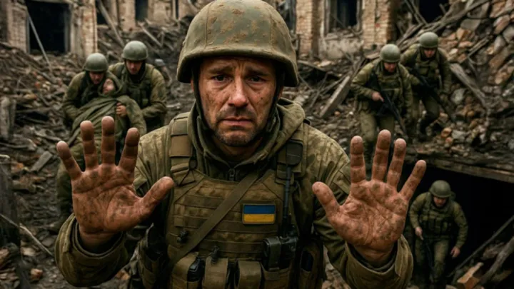 Я тебя так долго искал, Микола. Русский рванул из плена с трофеем. Украинским штурмовикам осталось только молиться 