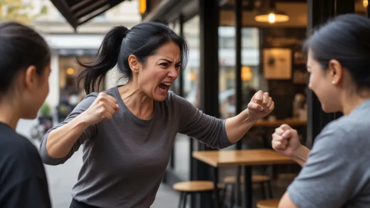 Семья приезжих терроризирует город. Мать угрожает учительнице, сын ходит с ножом