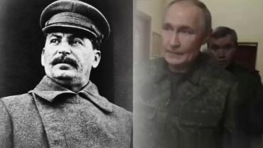 "Оделся как Сталин, сушите сухари, украинцы": Даже в СНБО напуганы военной формой Путина