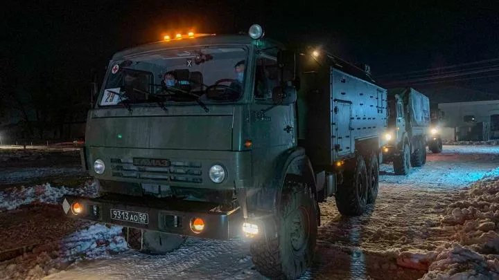 Под Белгородом замечена колонна военной техники, направляющаяся к украинской границе — СМИ